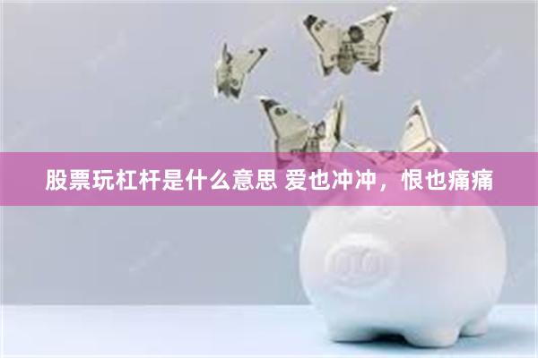 股票玩杠杆是什么意思 爱也冲冲，恨也痛痛