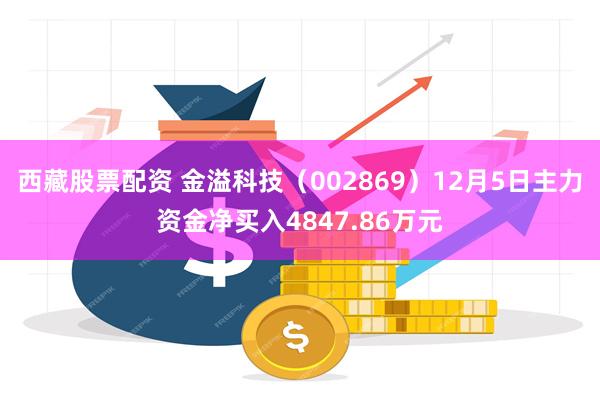 西藏股票配资 金溢科技（002869）12月5日主力资金净买入4847.86万元