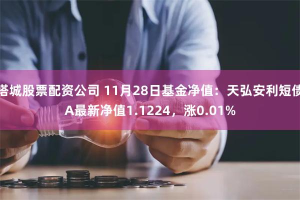 塔城股票配资公司 11月28日基金净值：天弘安利短债A最新净值1.1224，涨0.01%