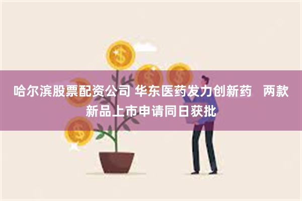 哈尔滨股票配资公司 华东医药发力创新药   两款新品上市申请同日获批